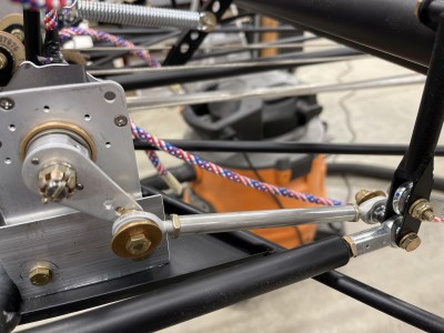 Roll push-pull rod hooked up